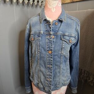 Silver Jeans Blue Jean Jacket SIZE XL